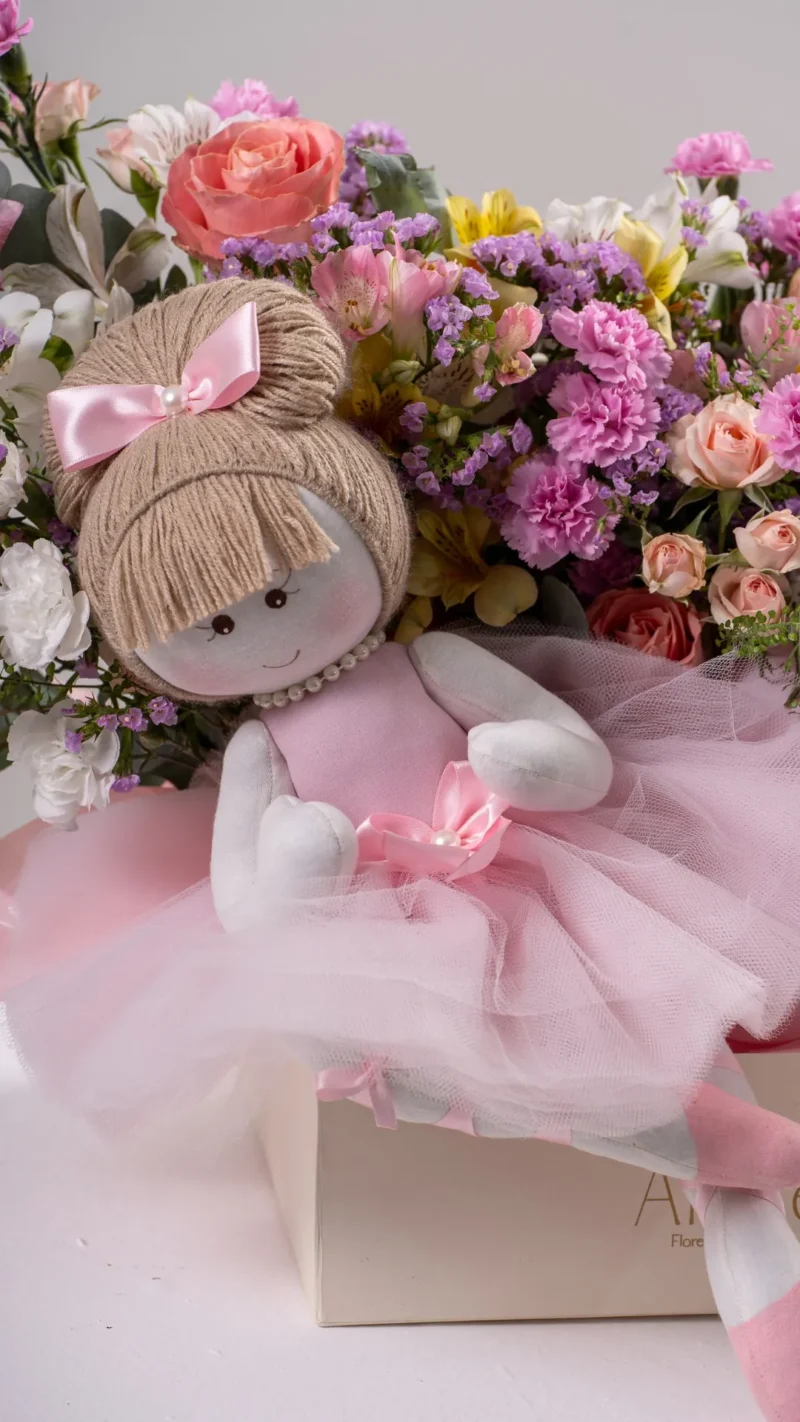 Detalhe do Box Flor de amor - Allure Floricultura Boutique