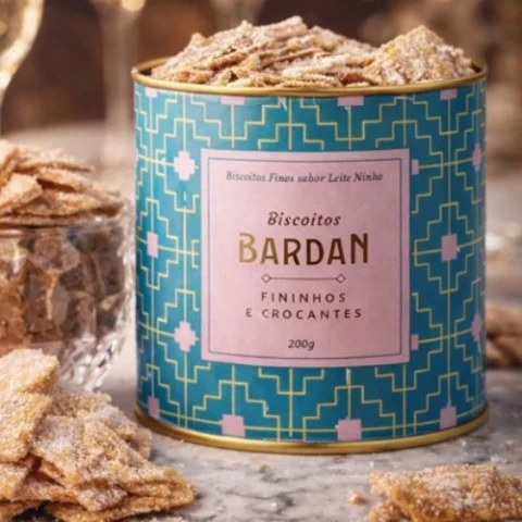 Biscoitos Bardan Sabor:Leite Ninho