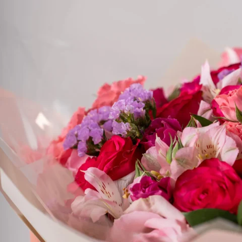 Detalhe do Buquê Intense - Allure Floricultura Boutique