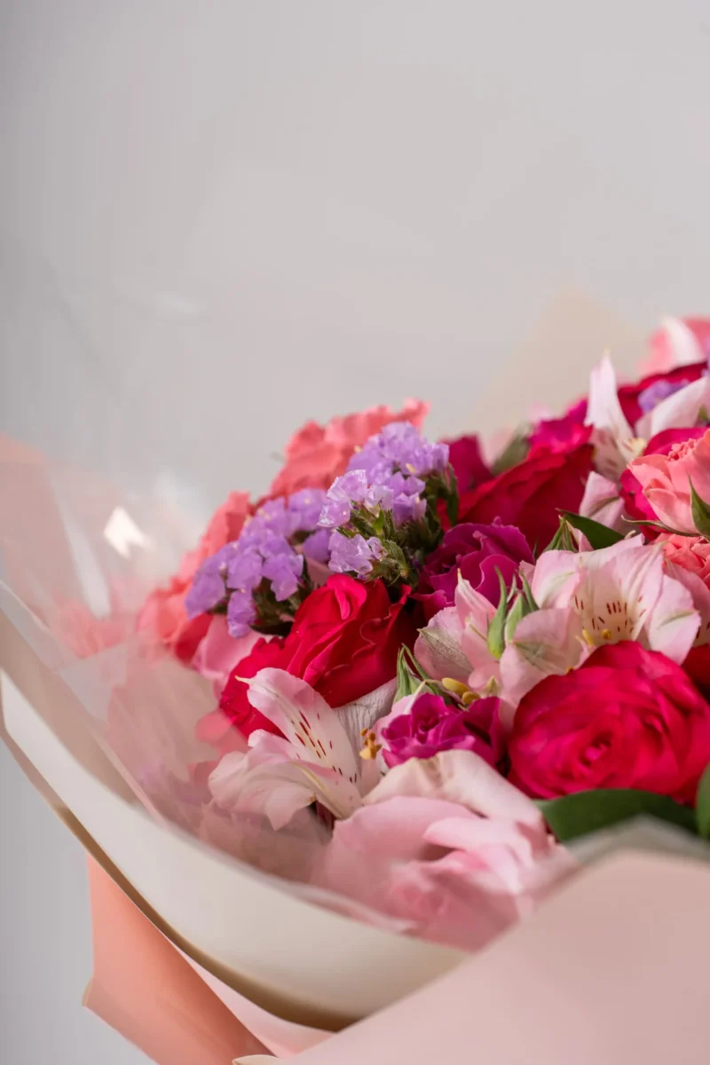 Detalhe do Buquê Intense - Allure Floricultura Boutique