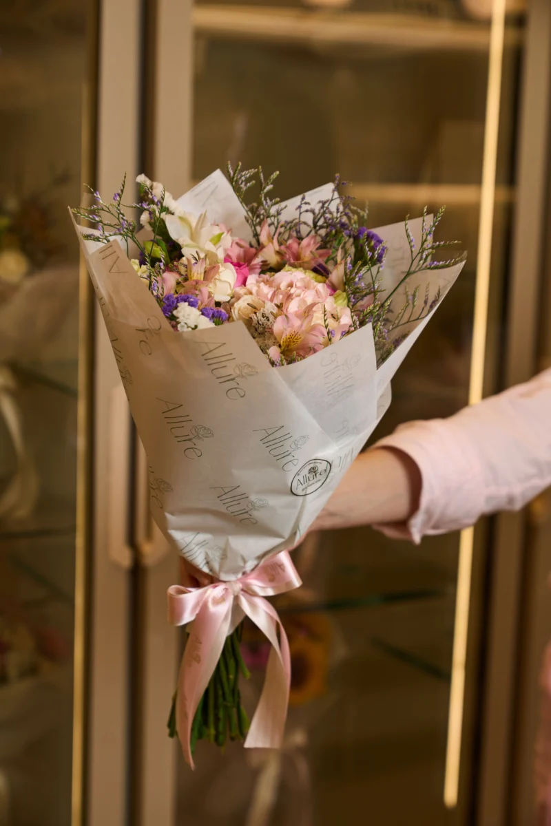 Detalhe do Ramalhete Allure - Allure Floricultura Boutique