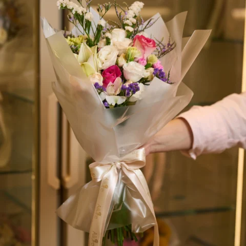 Detalhe do Ramalhete de flores - Allure Floricultura Boutique
