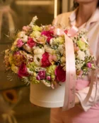 Detalhe do Flower Box Charme - Allure Floricultura Boutique