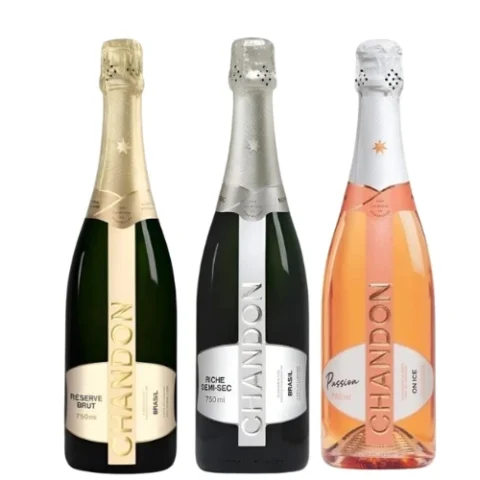 Espumante Chandon Brut Demi-Sec ou Rosé Passion on Ice