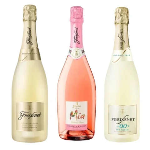 Espumante Freixenet Carta Nevada Semi seco ou Mia Moscato Spark Pink