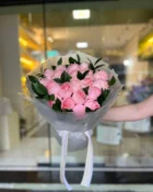 Vista alternativa do Buquê 20 Rosas coloridas - Allure Boutique Goiânia